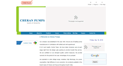 Desktop Screenshot of cheranpumps.com